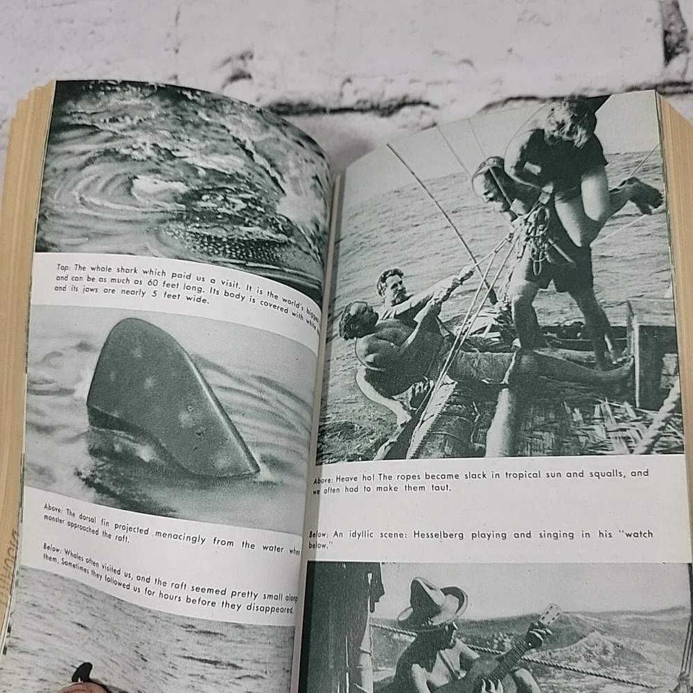 Thor Heyerdahl Kon Tiki 1963 Washington Square Press Paperback